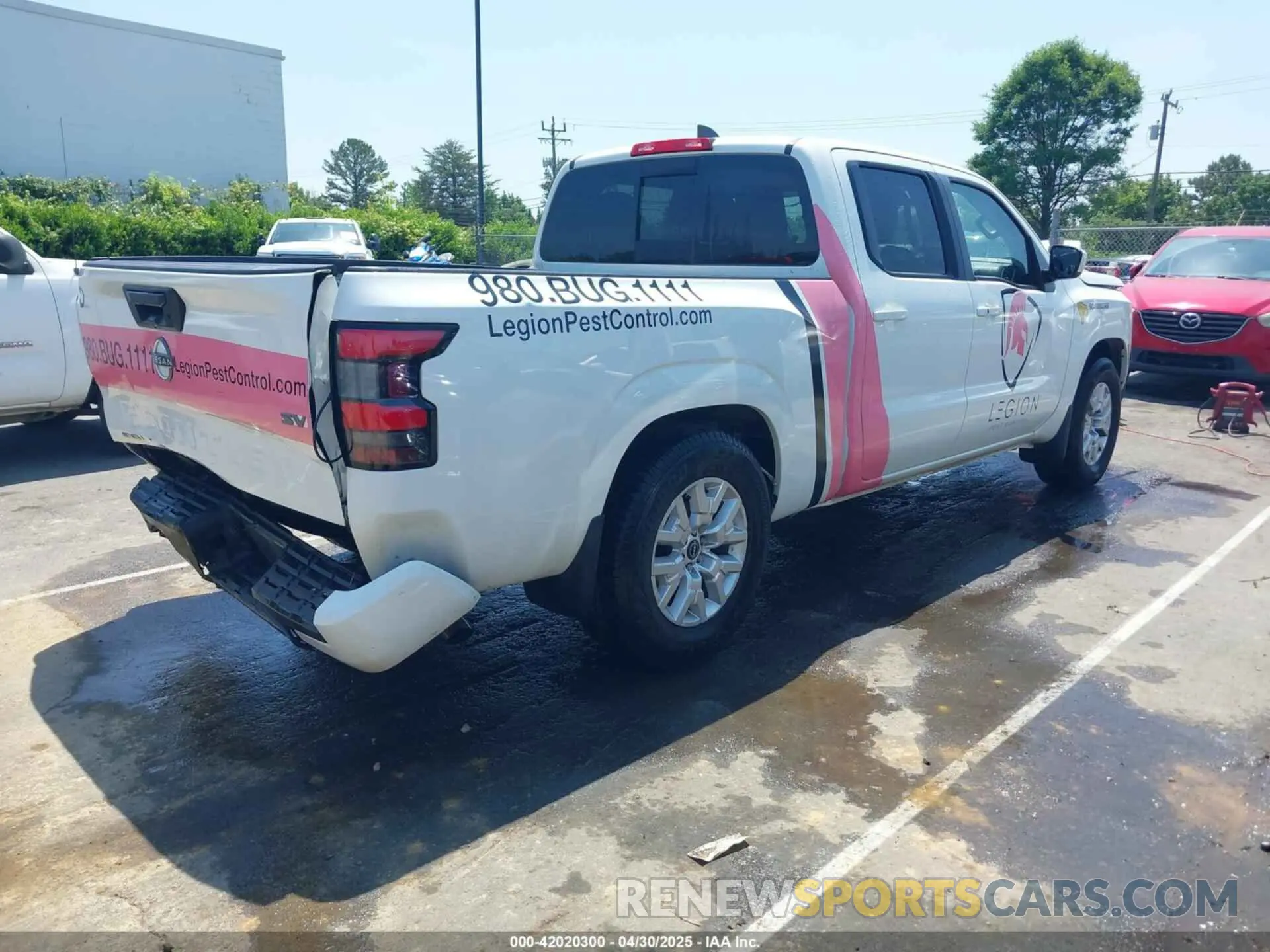 4 Photograph of a damaged car 1N6ED1FJ0PN664986 NISSAN FRONTIER 2023