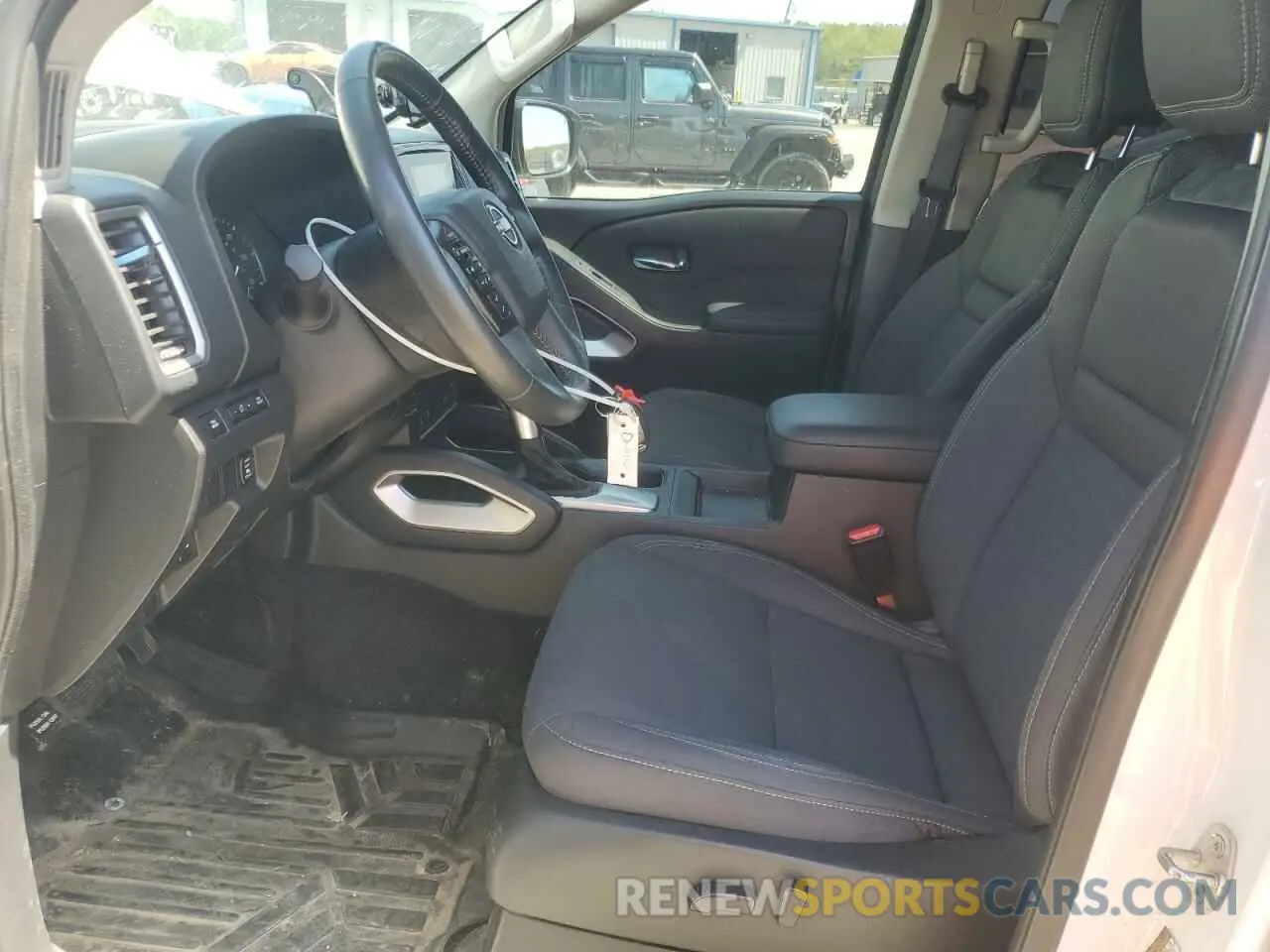 7 Photograph of a damaged car 1N6ED1FK1PN665928 NISSAN FRONTIER 2023