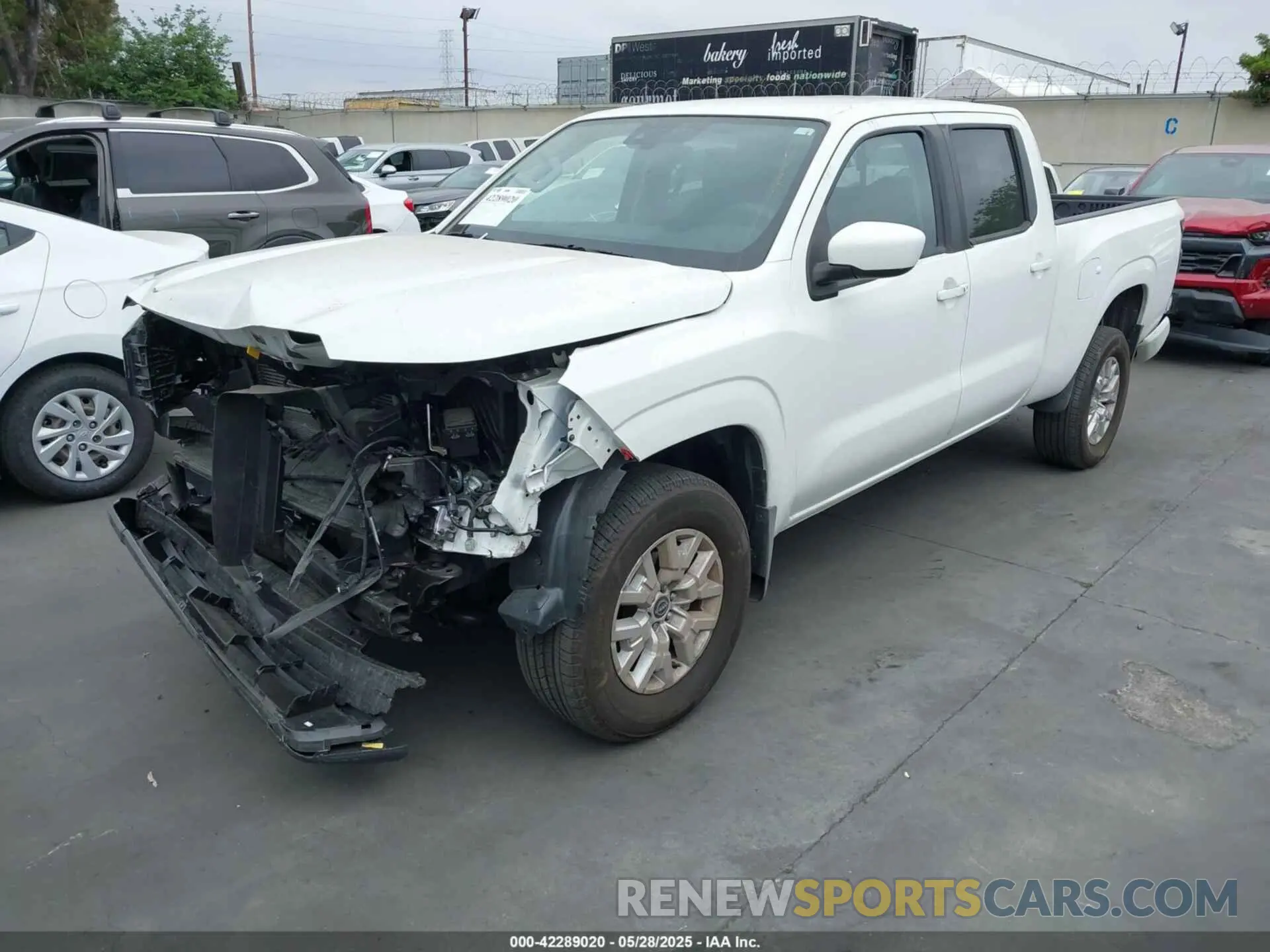 2 Photograph of a damaged car 1N6ED1FKXPN650697 NISSAN FRONTIER 2023