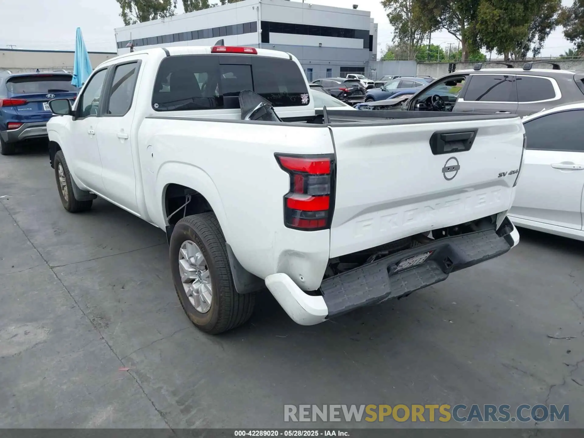 3 Photograph of a damaged car 1N6ED1FKXPN650697 NISSAN FRONTIER 2023