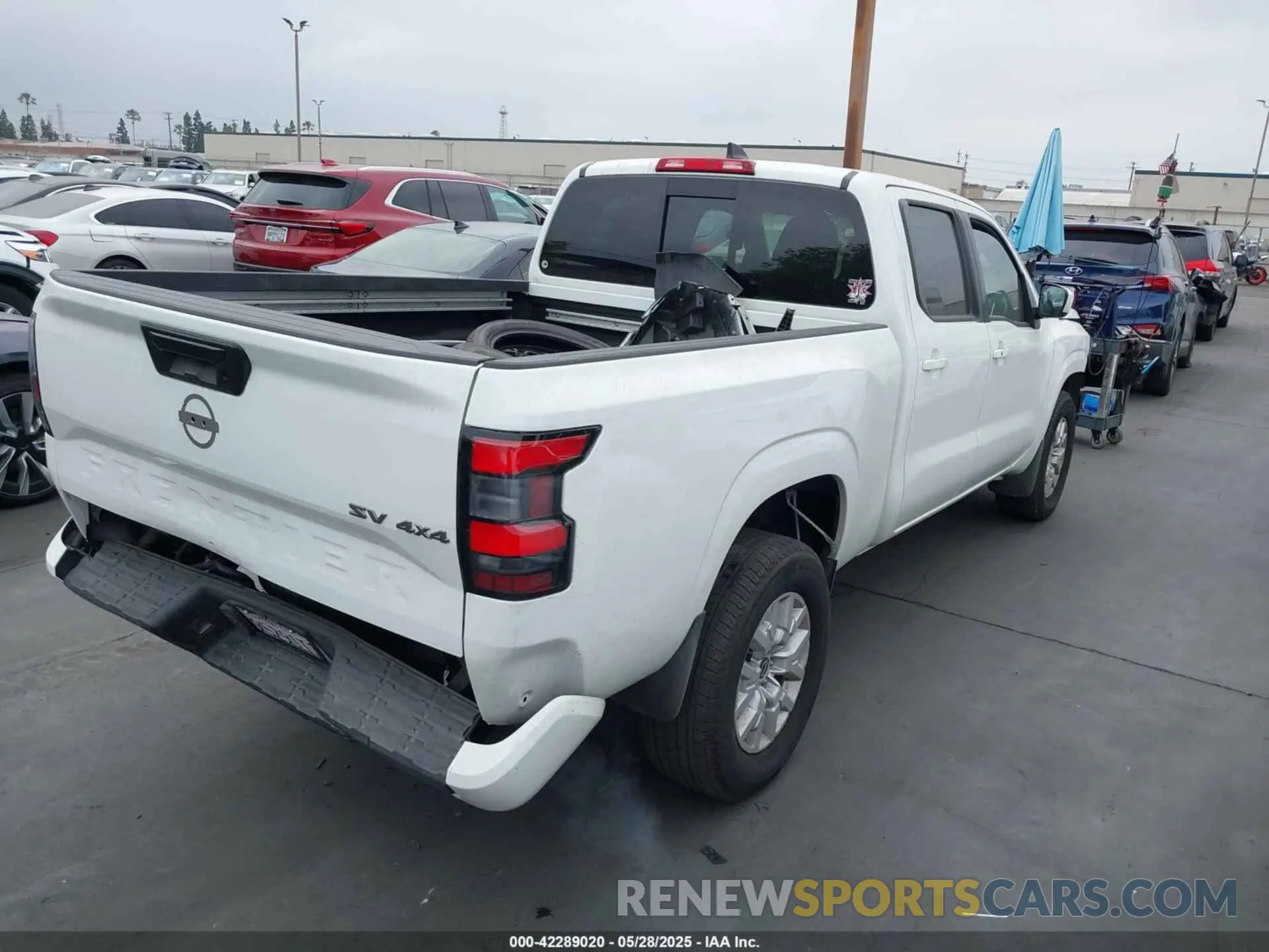 4 Photograph of a damaged car 1N6ED1FKXPN650697 NISSAN FRONTIER 2023