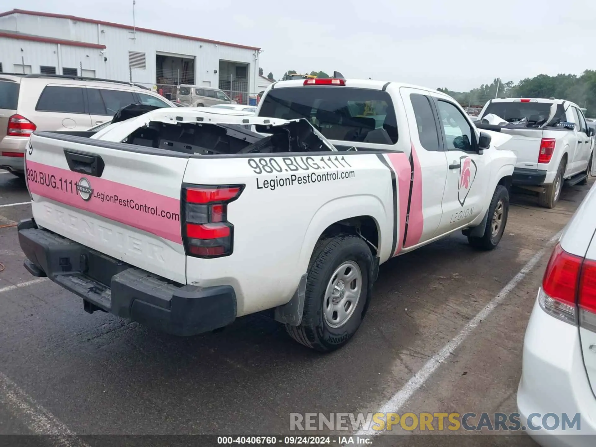 4 Photograph of a damaged car 1N6ED1CL2RN649303 NISSAN FRONTIER 2024