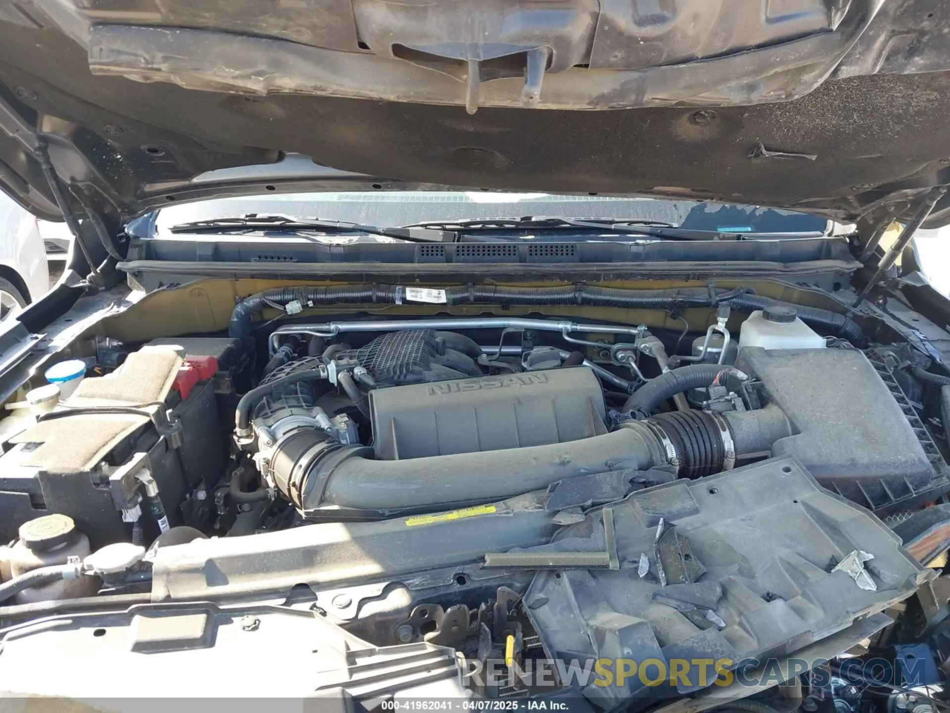 10 Photograph of a damaged car 1N6ED1CL8RN629301 NISSAN FRONTIER 2024