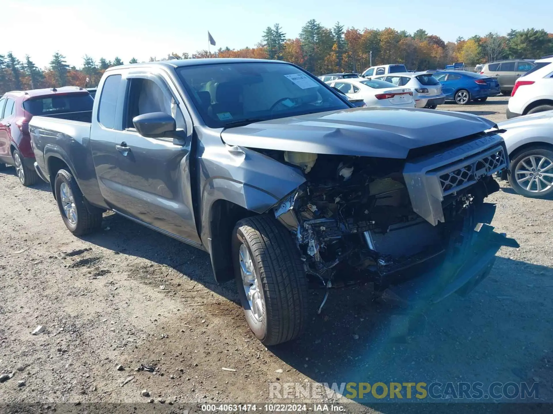 1 Photograph of a damaged car 1N6ED1CMXRN658128 NISSAN FRONTIER 2024
