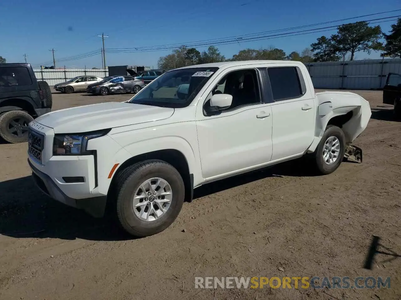 1 Photograph of a damaged car 1N6ED1EJ0RN611130 NISSAN FRONTIER 2024