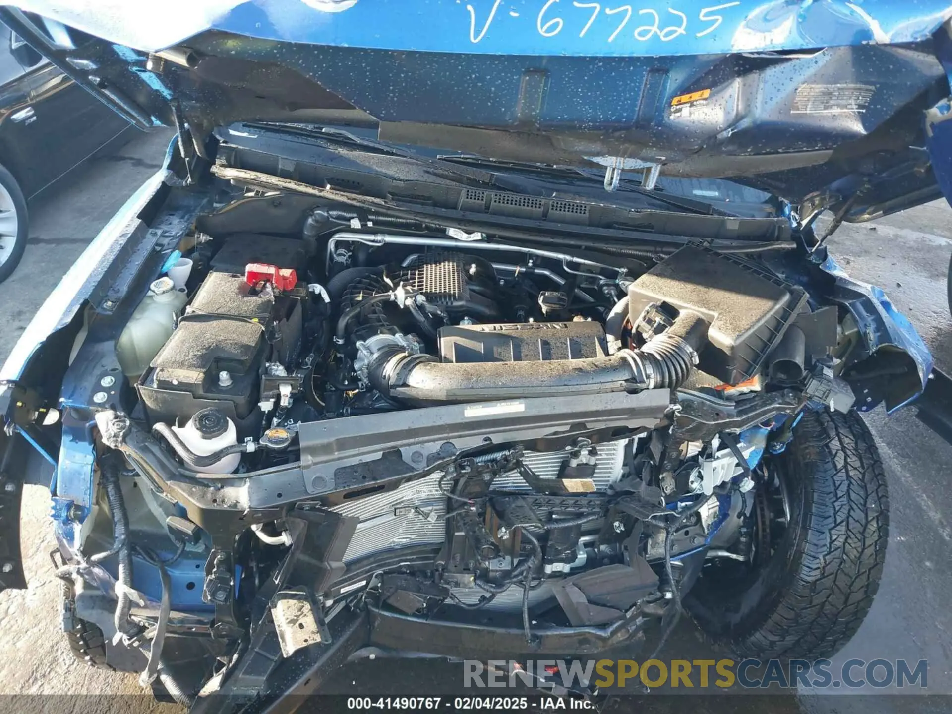 10 Photograph of a damaged car 1N6ED1EJ0RN677225 NISSAN FRONTIER 2024