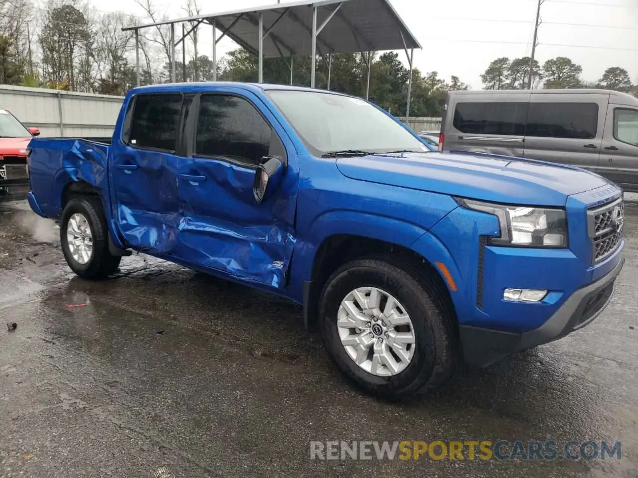 4 Photograph of a damaged car 1N6ED1EJ1RN627904 NISSAN FRONTIER 2024