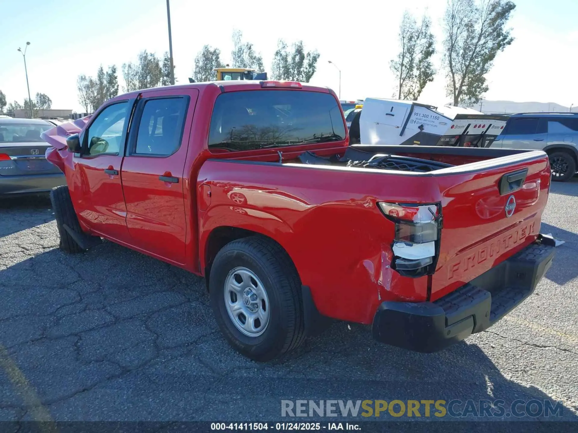 3 Photograph of a damaged car 1N6ED1EJ2RN671572 NISSAN FRONTIER 2024