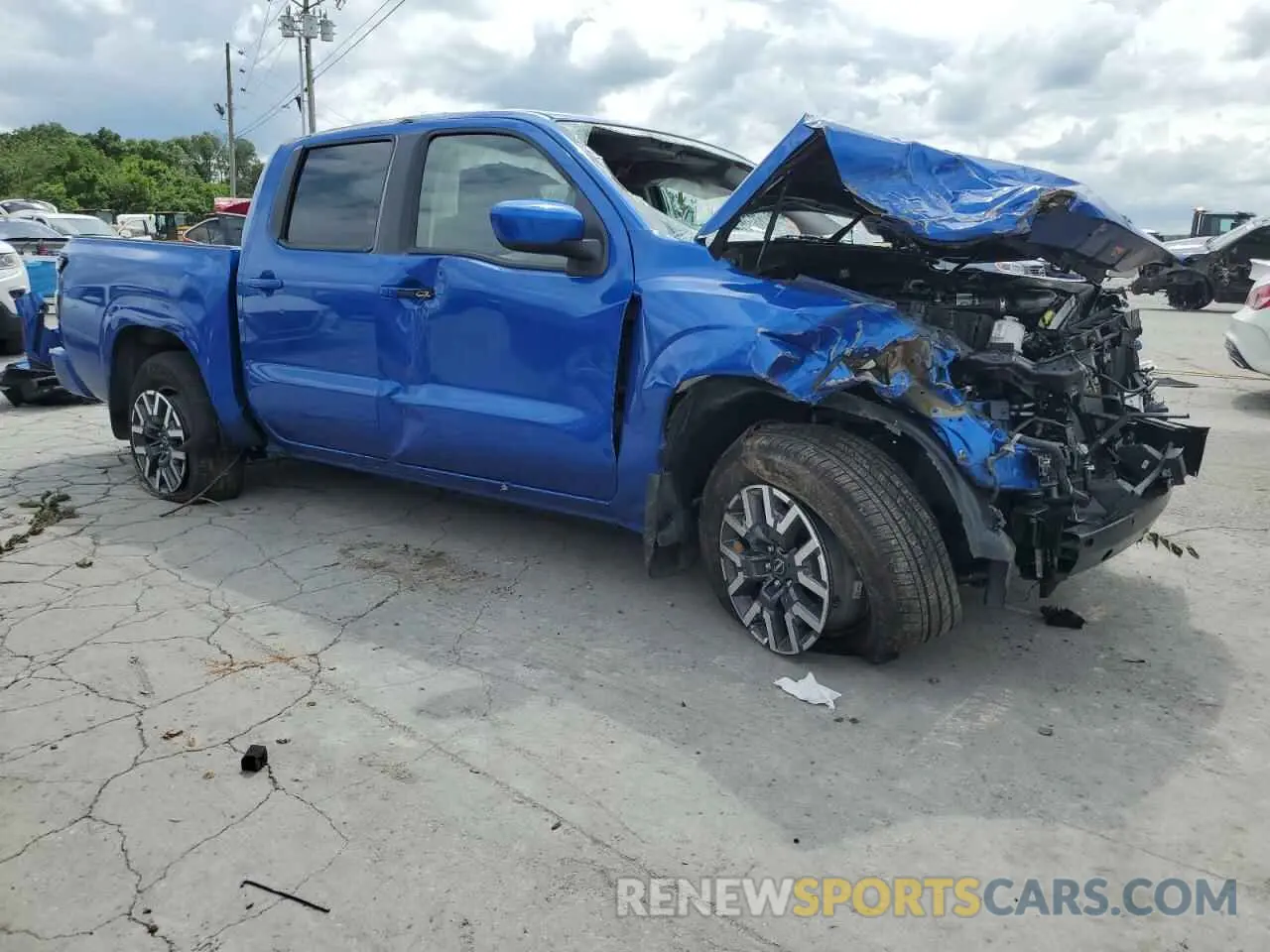 4 Photograph of a damaged car 1N6ED1EJ4RN661836 NISSAN FRONTIER 2024