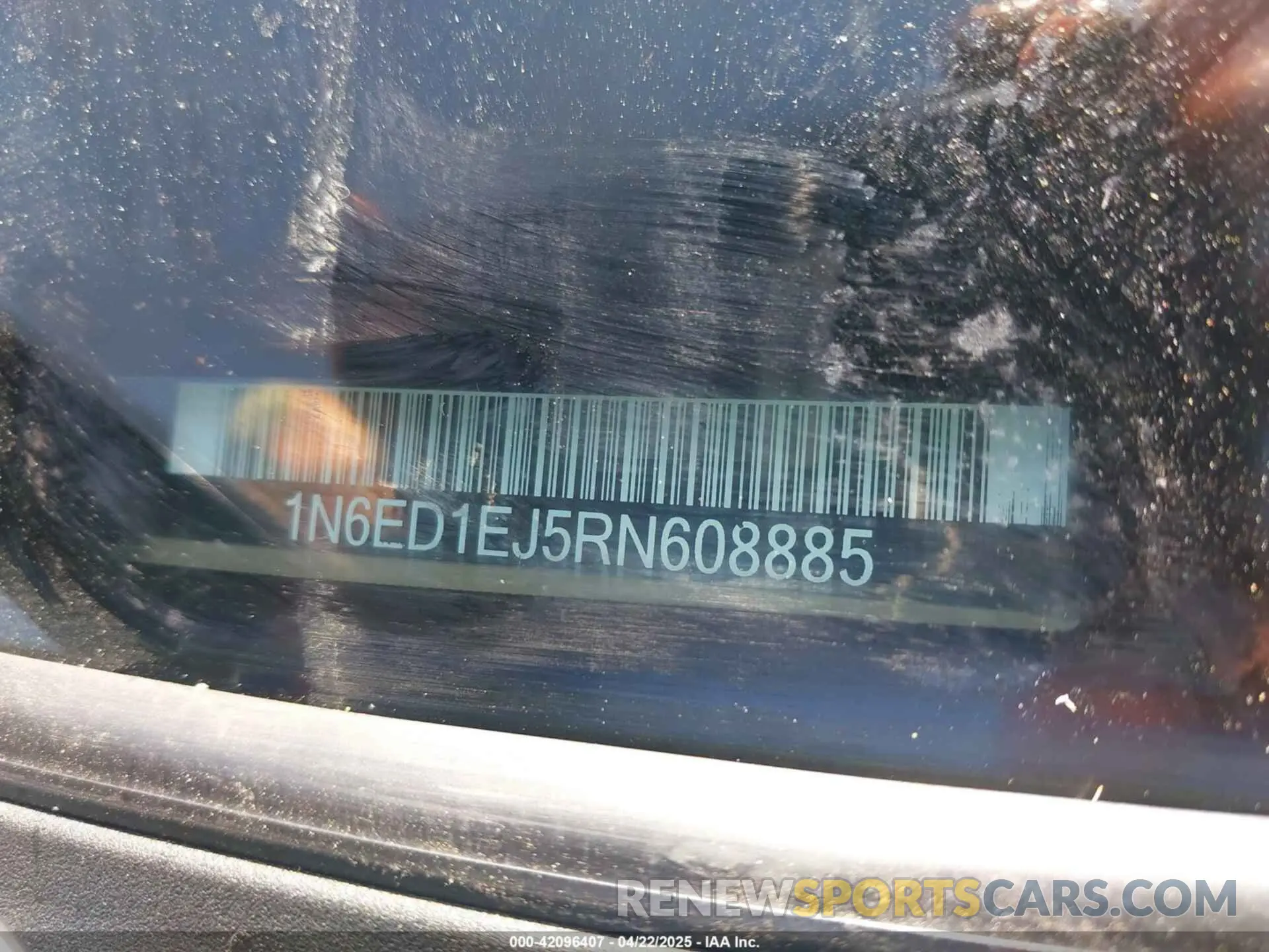 9 Фотография поврежденного автомобиля 1N6ED1EJ5RN608885 NISSAN FRONTIER 2024