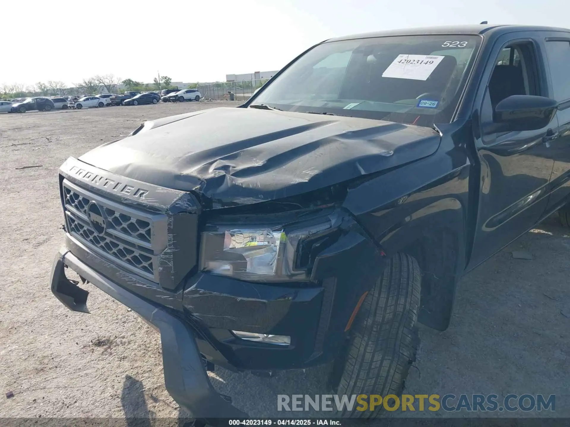 17 Photograph of a damaged car 1N6ED1EJ5RN667709 NISSAN FRONTIER 2024