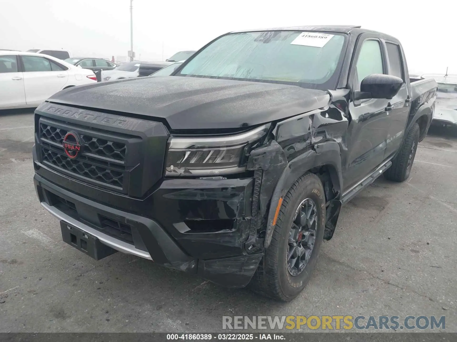 2 Photograph of a damaged car 1N6ED1EJ6RN652071 NISSAN FRONTIER 2024