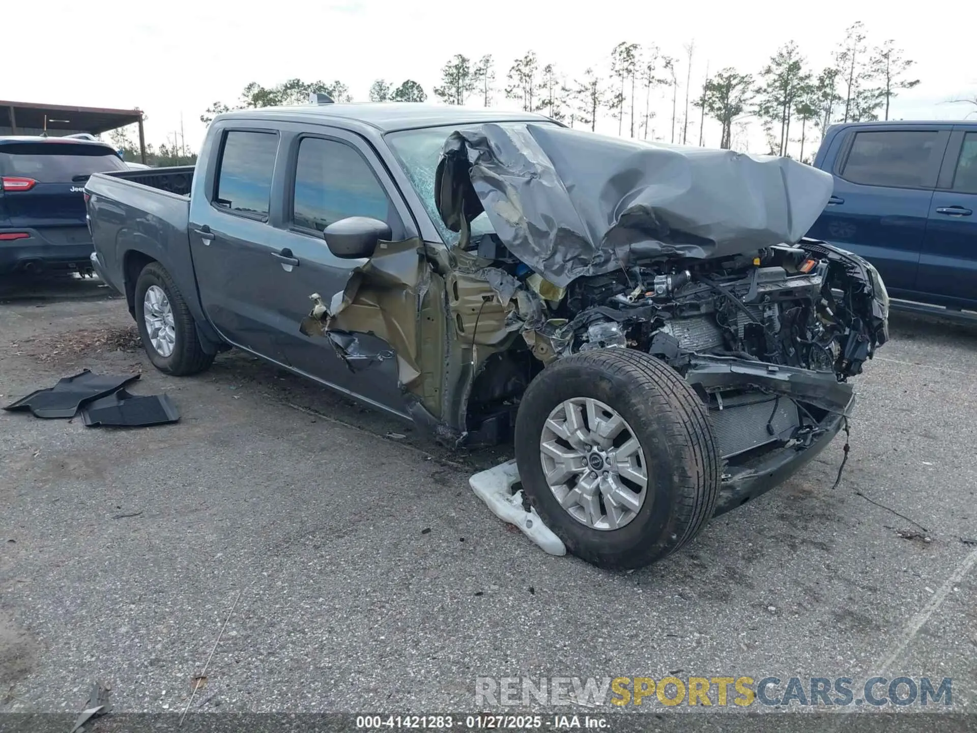 1 Photograph of a damaged car 1N6ED1EJ9RN655921 NISSAN FRONTIER 2024