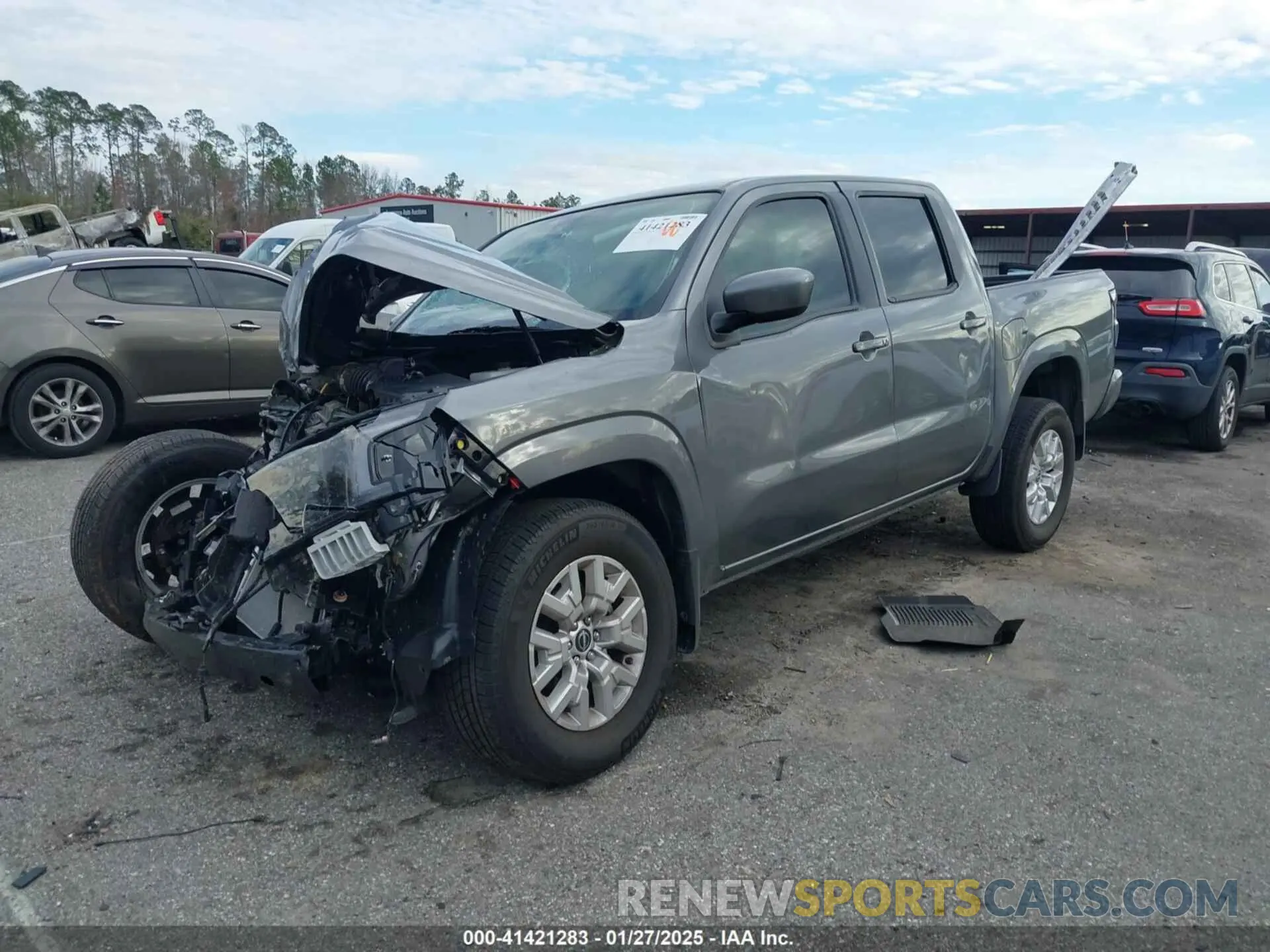 2 Photograph of a damaged car 1N6ED1EJ9RN655921 NISSAN FRONTIER 2024