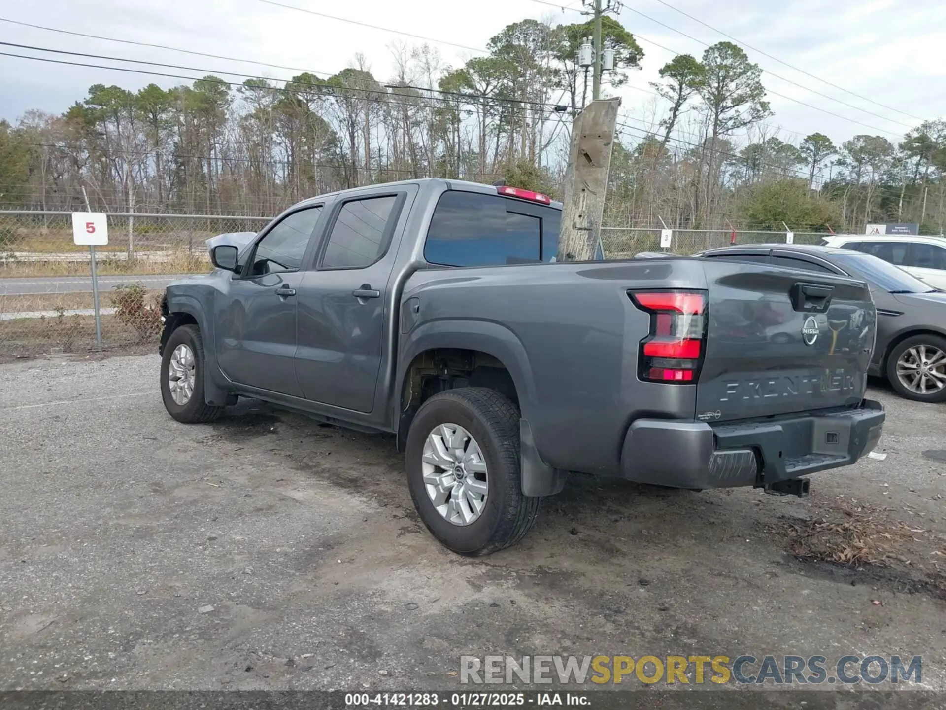 3 Photograph of a damaged car 1N6ED1EJ9RN655921 NISSAN FRONTIER 2024