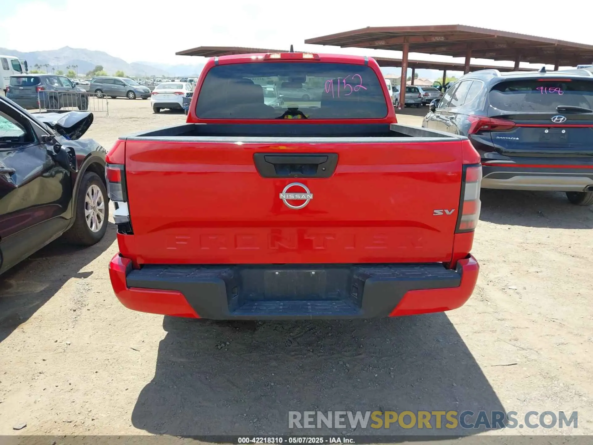16 Photograph of a damaged car 1N6ED1EJXRN651652 NISSAN FRONTIER 2024