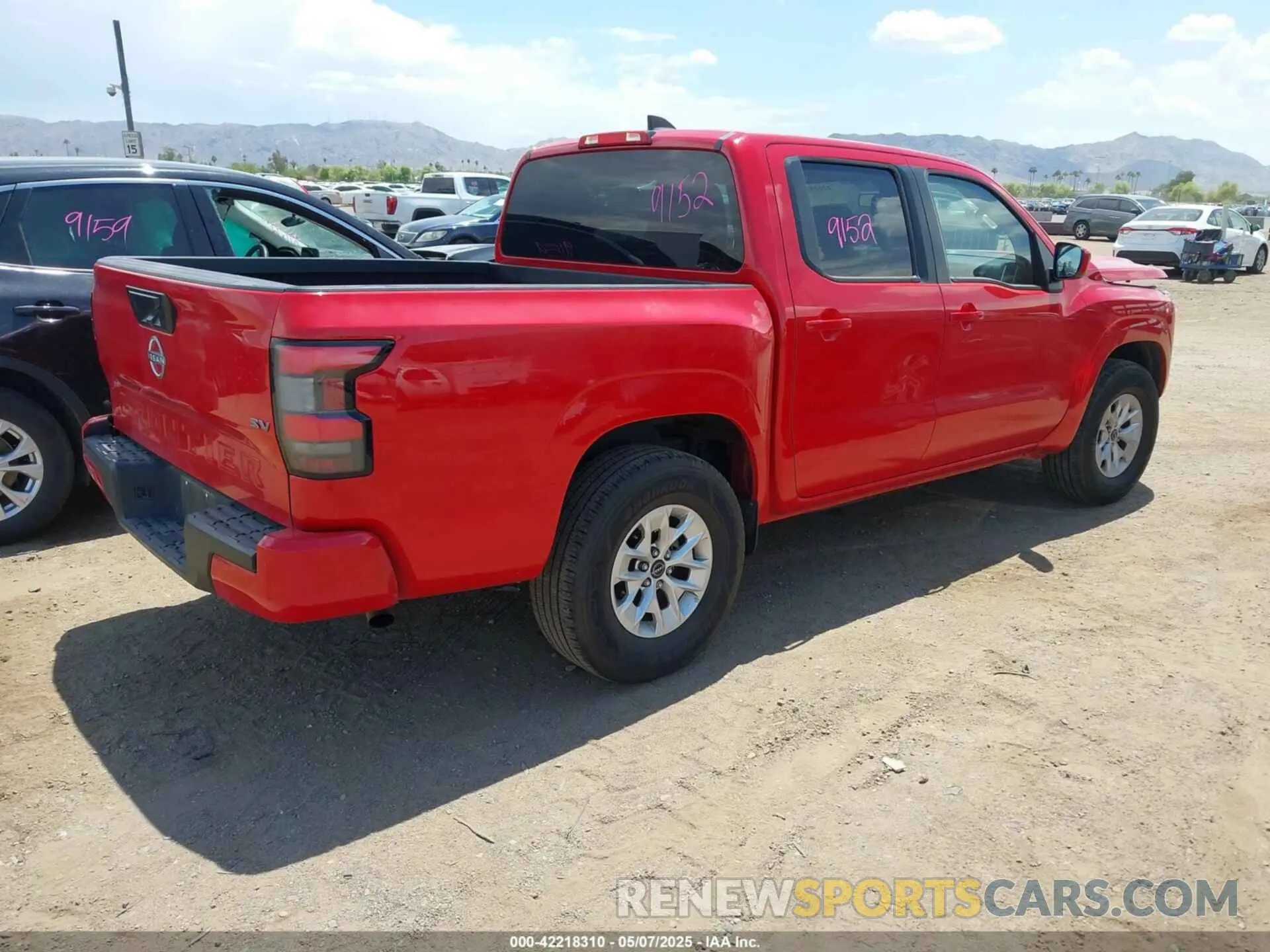 4 Photograph of a damaged car 1N6ED1EJXRN651652 NISSAN FRONTIER 2024