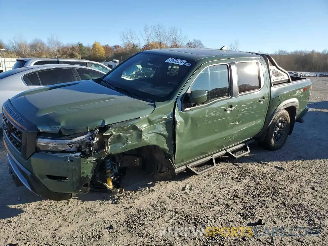 1 Photograph of a damaged car 1N6ED1EK0RN607085 NISSAN FRONTIER 2024