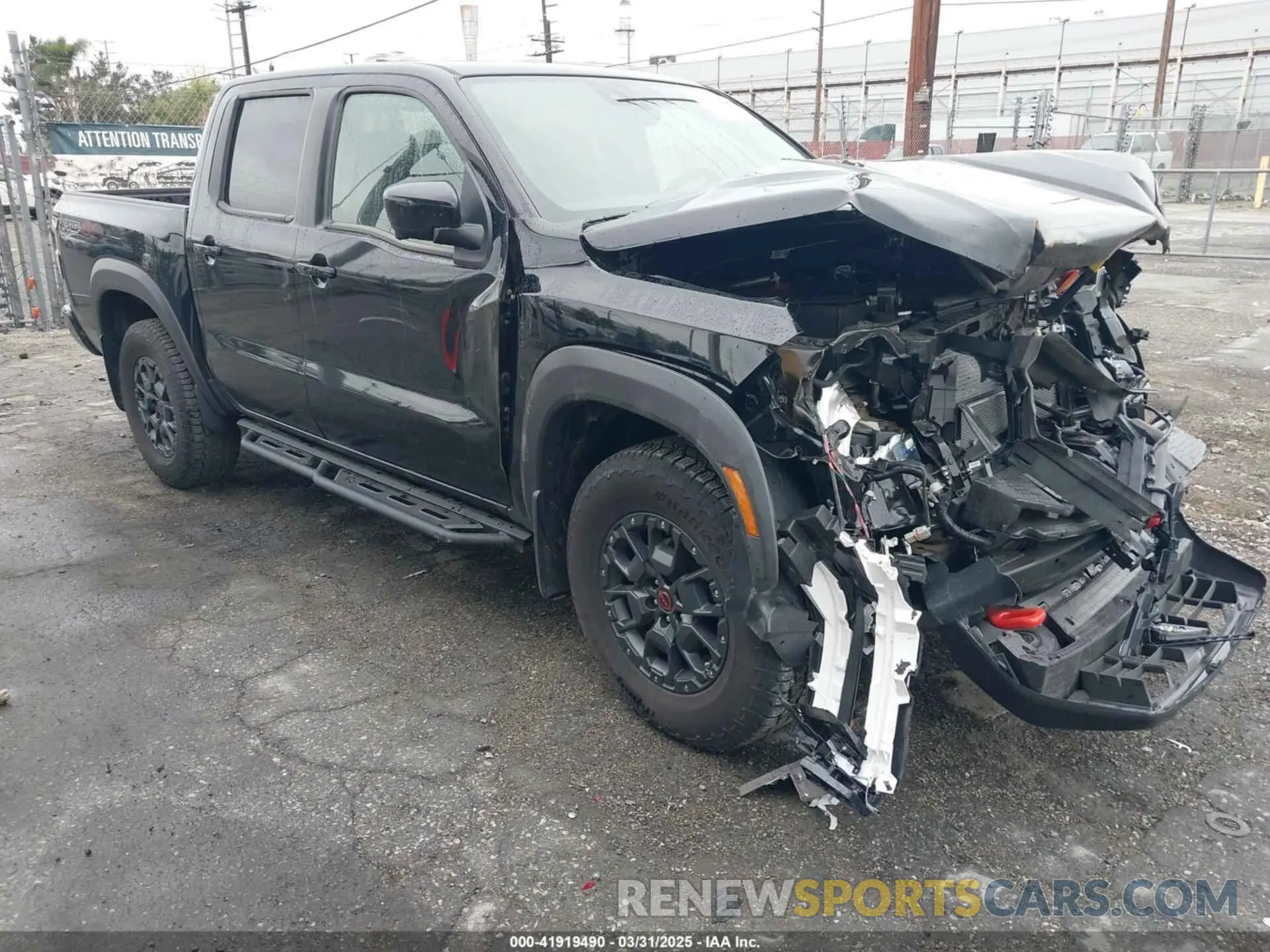 1 Photograph of a damaged car 1N6ED1EK0RN654245 NISSAN FRONTIER 2024
