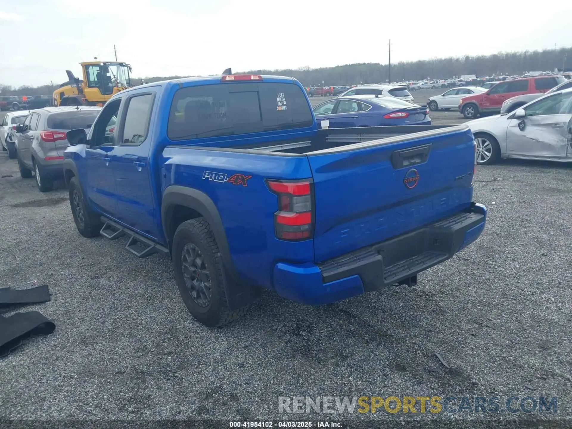 3 Photograph of a damaged car 1N6ED1EK1RN656909 NISSAN FRONTIER 2024