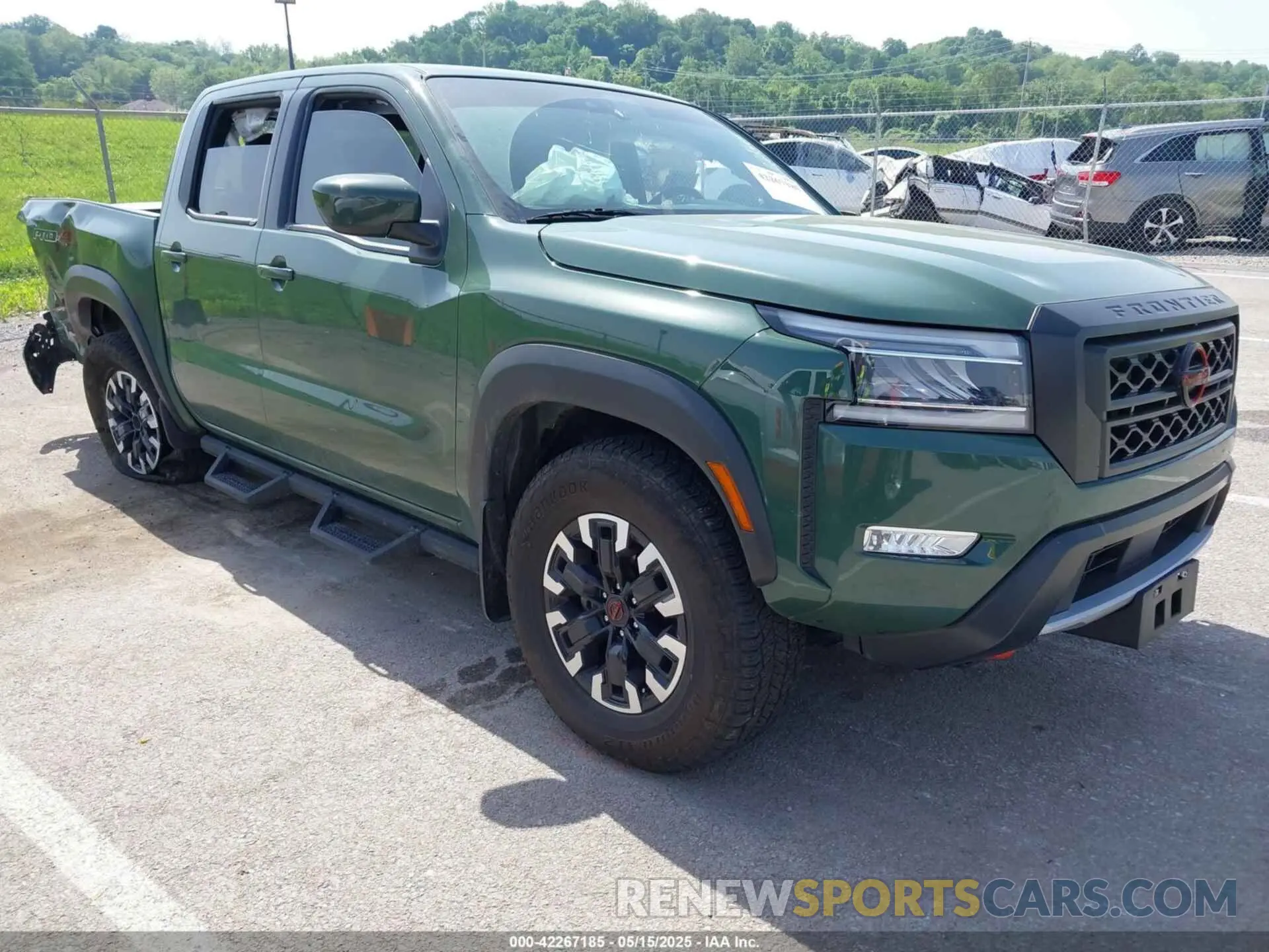 1 Photograph of a damaged car 1N6ED1EK5RN609480 NISSAN FRONTIER 2024