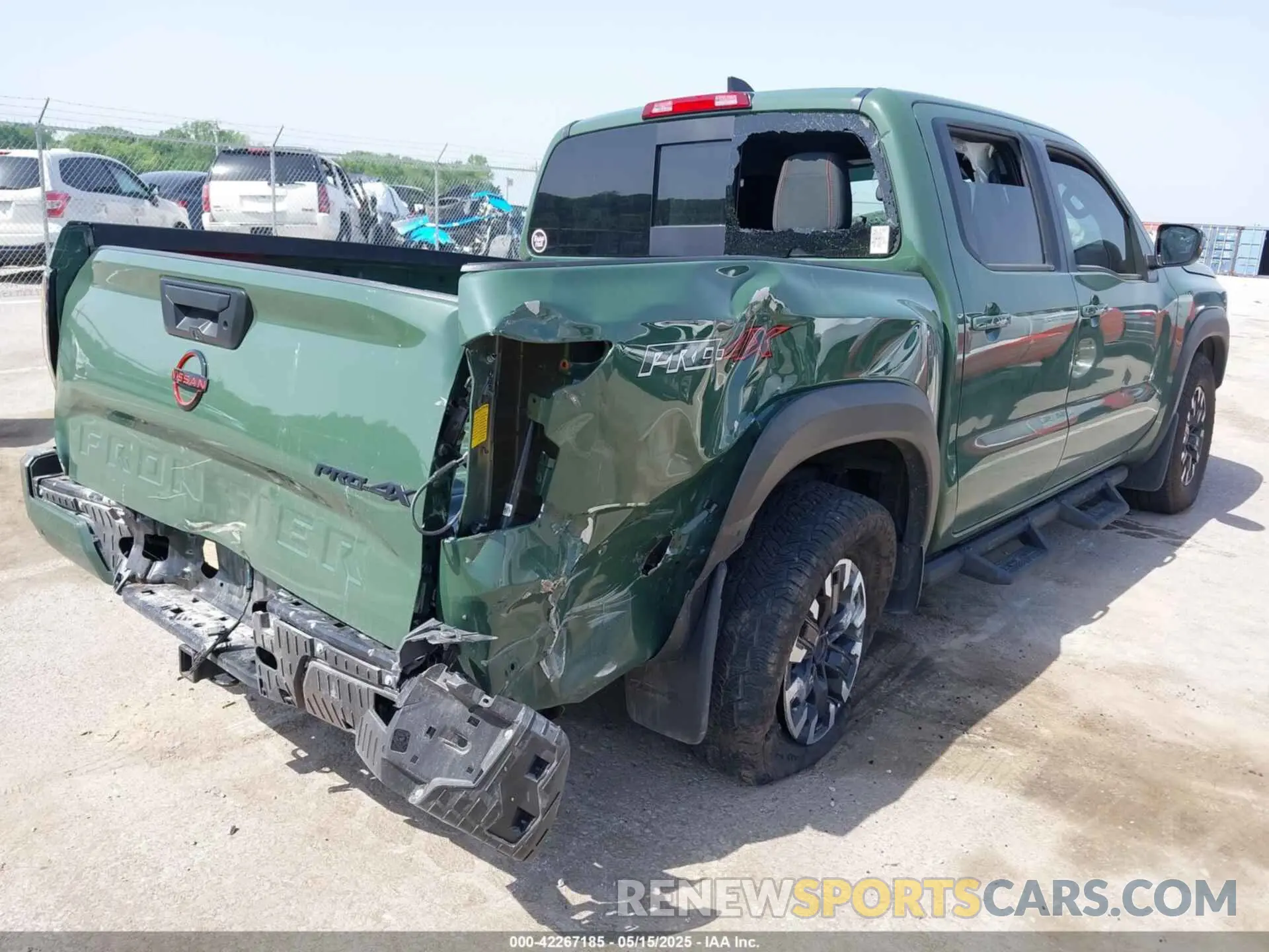 4 Photograph of a damaged car 1N6ED1EK5RN609480 NISSAN FRONTIER 2024