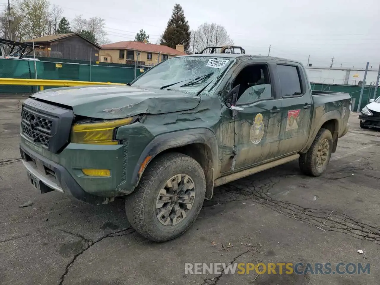 1 Photograph of a damaged car 1N6ED1EK9RN623429 NISSAN FRONTIER 2024