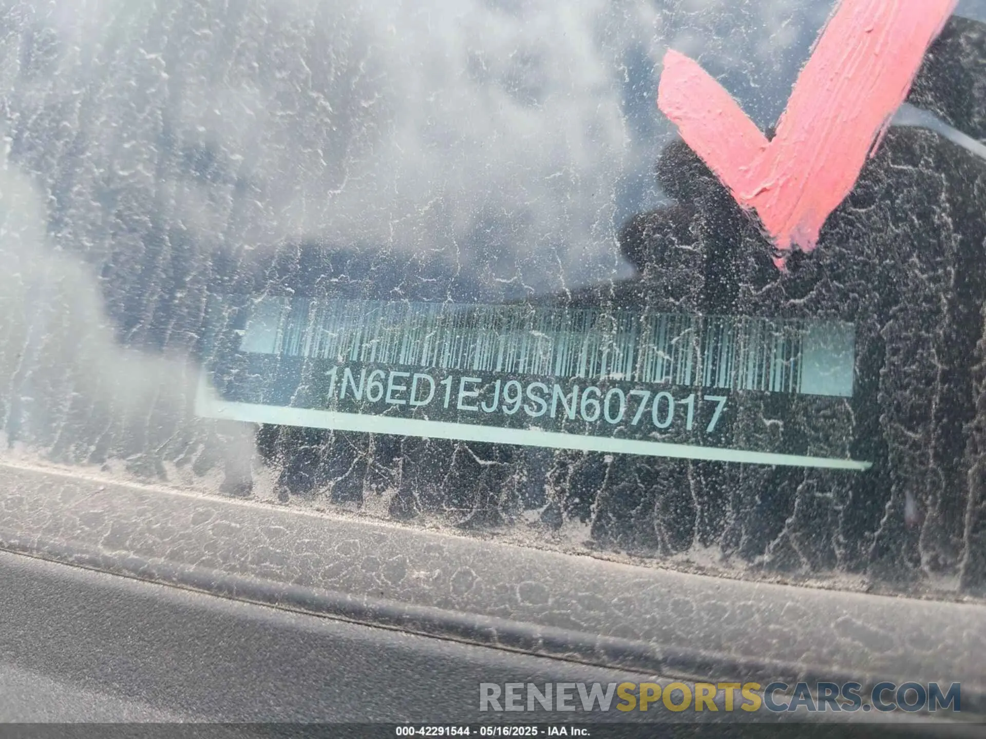 9 Фотография поврежденного автомобиля 1N6ED1EJ9SN607017 NISSAN FRONTIER 2025