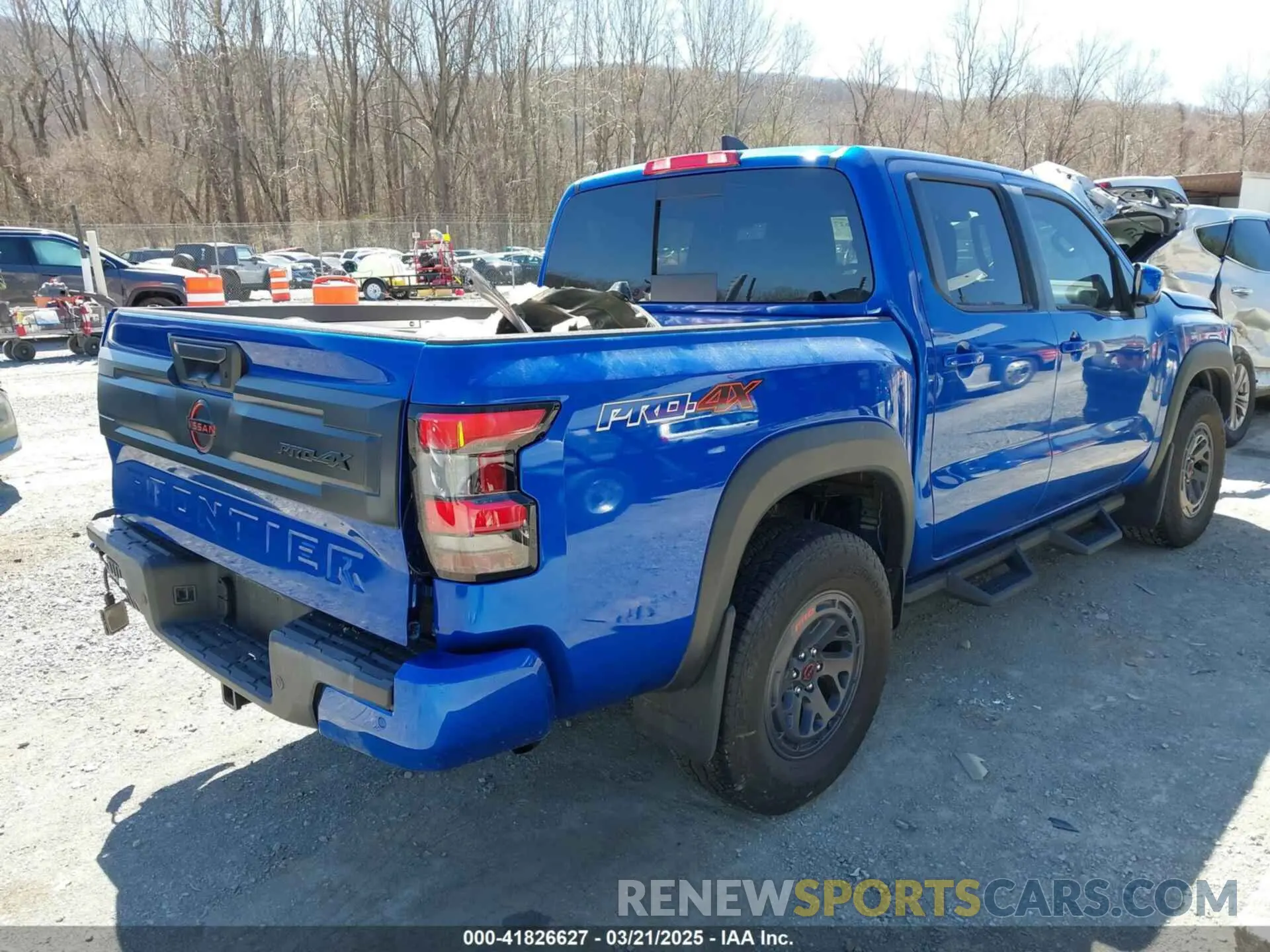 4 Photograph of a damaged car 1N6ED1EK0SN614348 NISSAN FRONTIER 2025