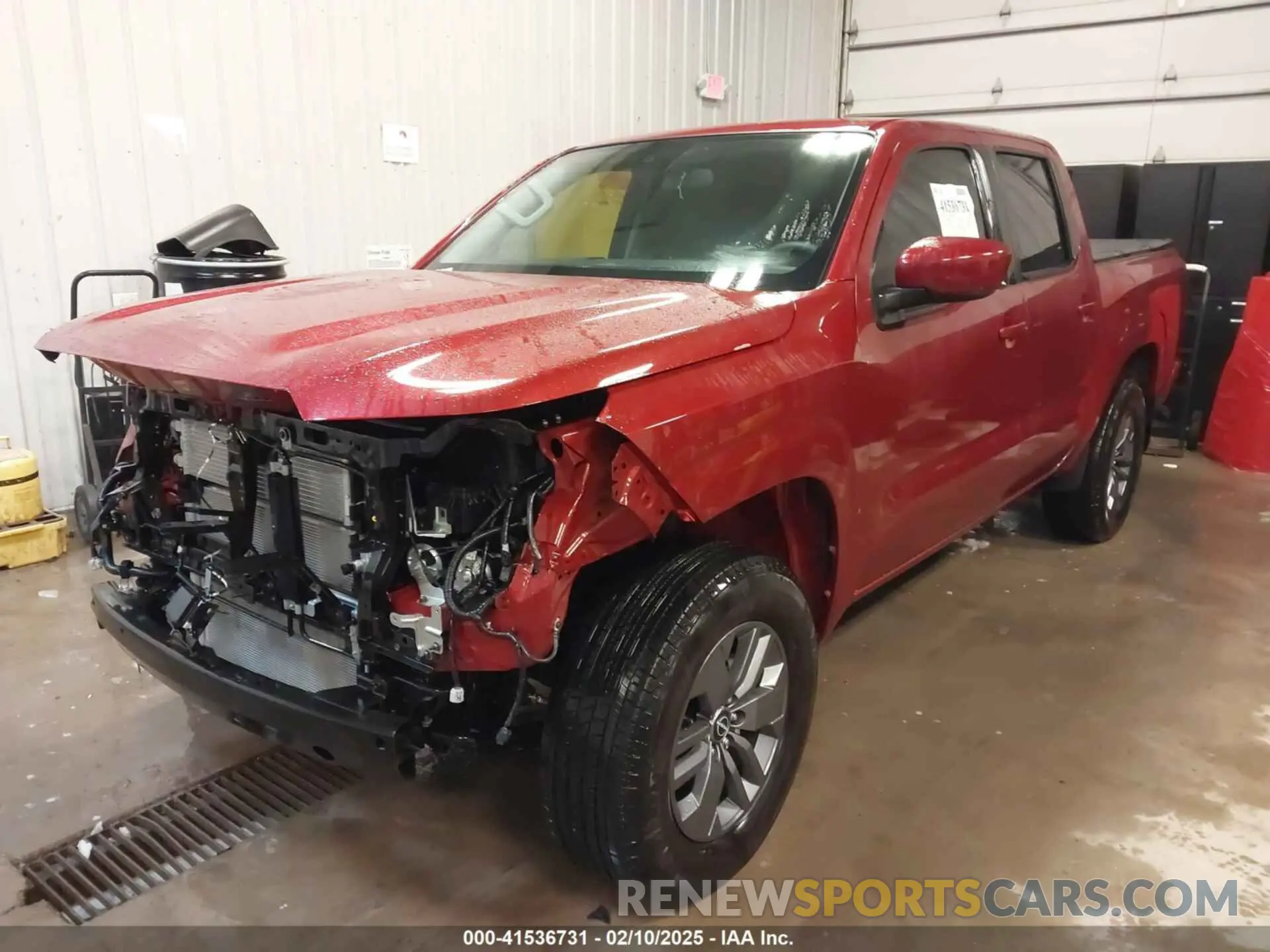 2 Фотография поврежденного автомобиля 1N6ED1EK2SN608647 NISSAN FRONTIER 2025