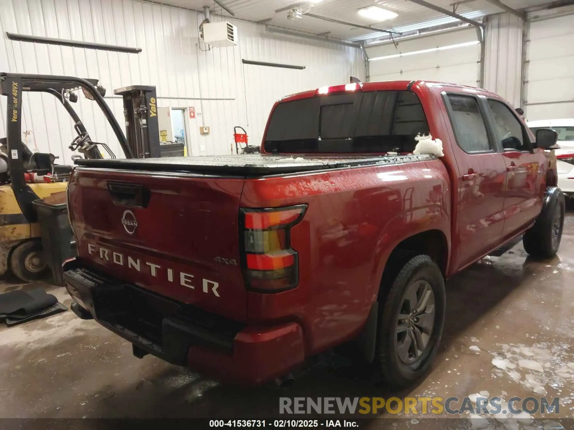4 Фотография поврежденного автомобиля 1N6ED1EK2SN608647 NISSAN FRONTIER 2025