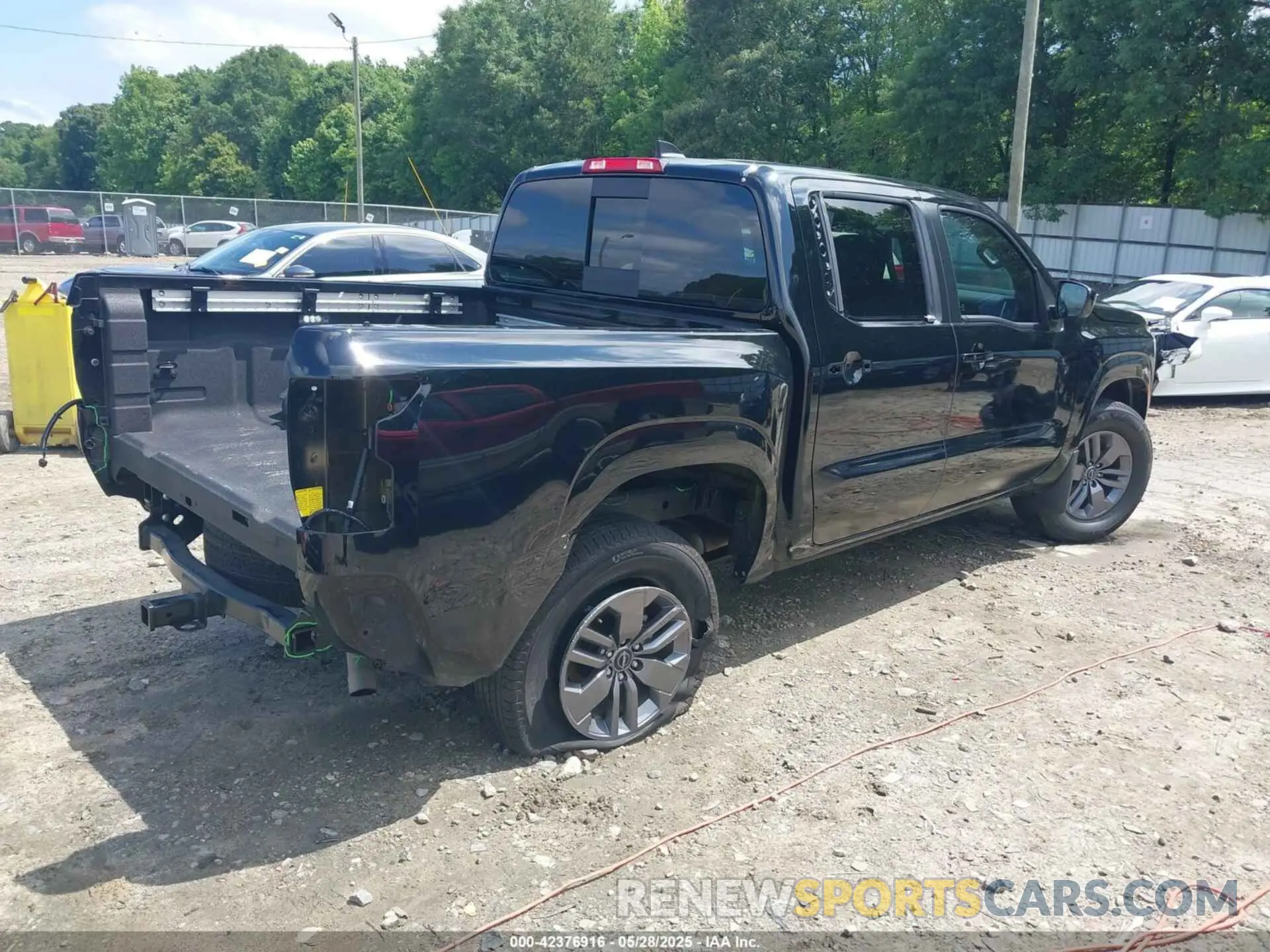 4 Фотография поврежденного автомобиля 1N6ED1EK6SN603614 NISSAN FRONTIER 2025