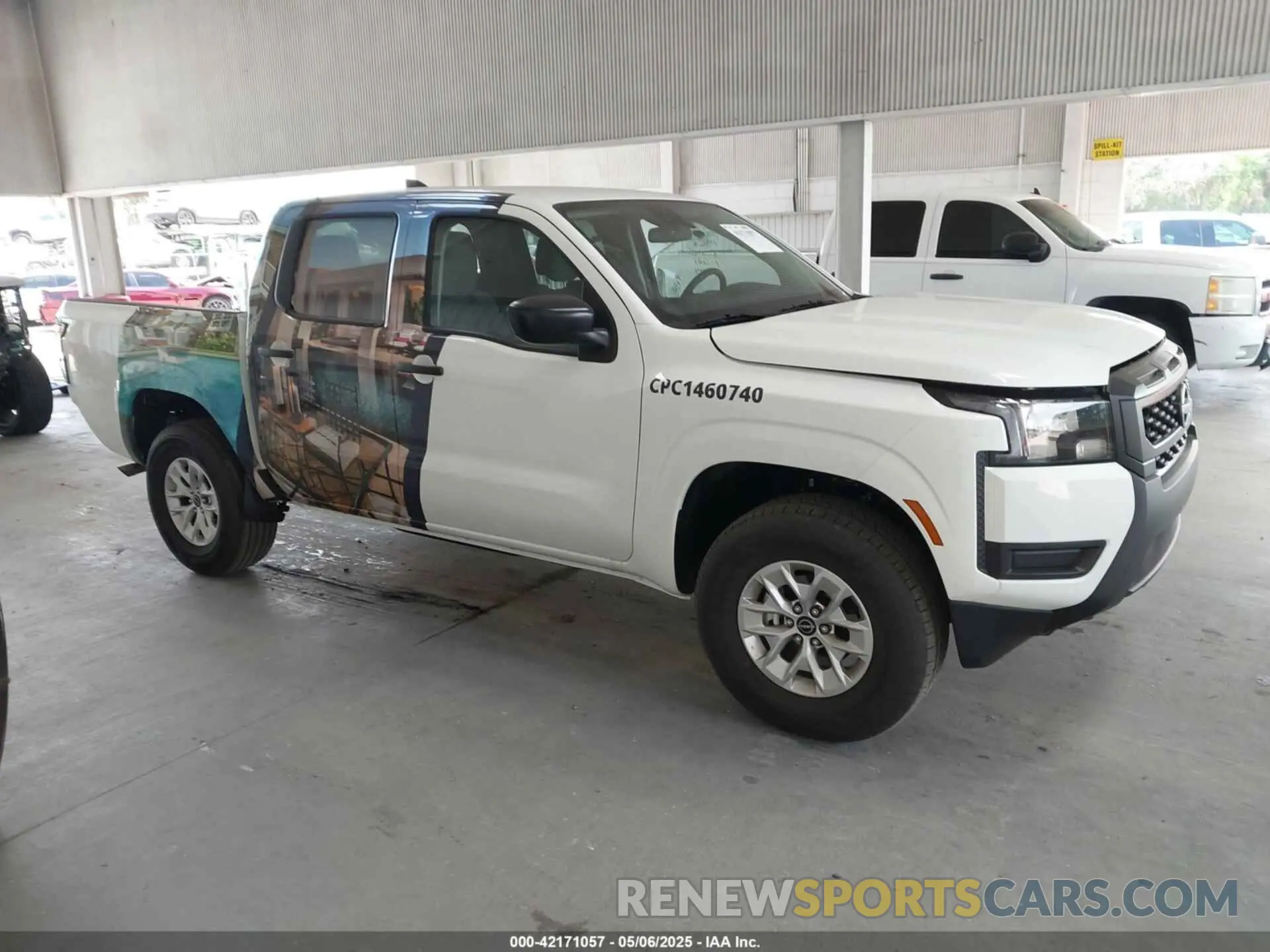1 Photograph of a damaged car 1N6ED1EKXSN601669 NISSAN FRONTIER 2025