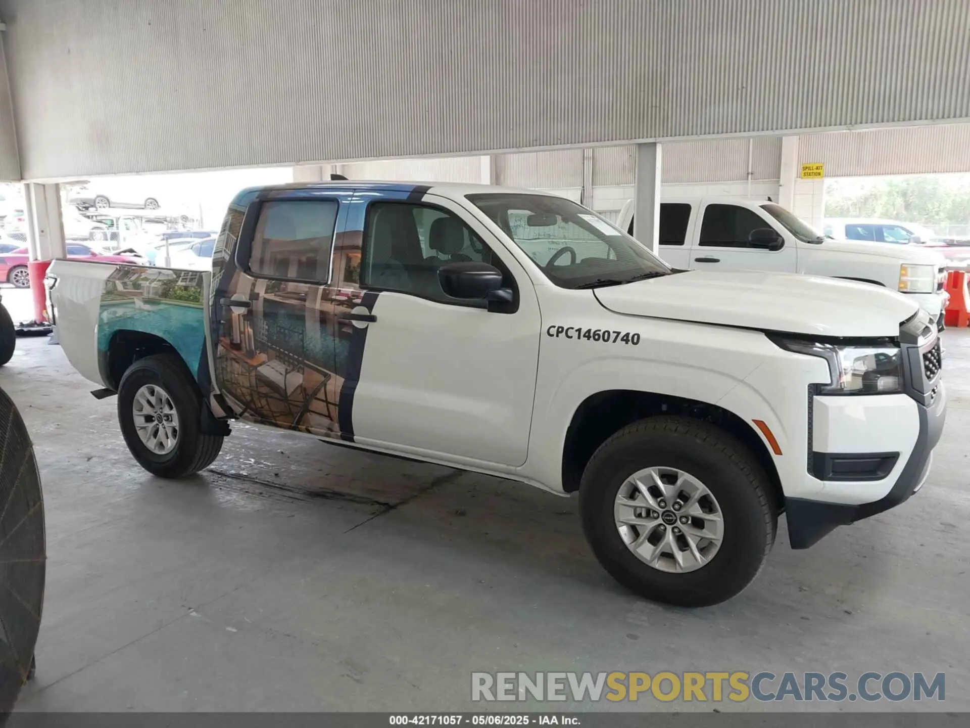 14 Photograph of a damaged car 1N6ED1EKXSN601669 NISSAN FRONTIER 2025