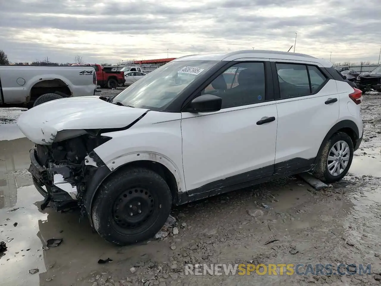 1 Photograph of a damaged car 3N1CP5CU1KL478442 NISSAN KICKS 2019