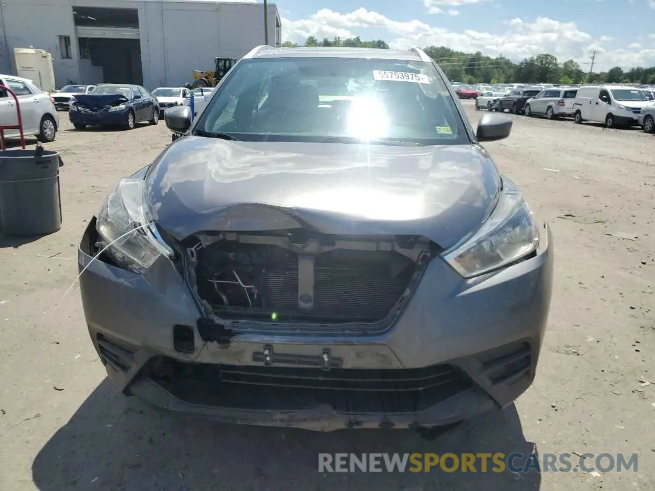 5 Photograph of a damaged car 3N1CP5CU1KL492776 NISSAN KICKS 2019