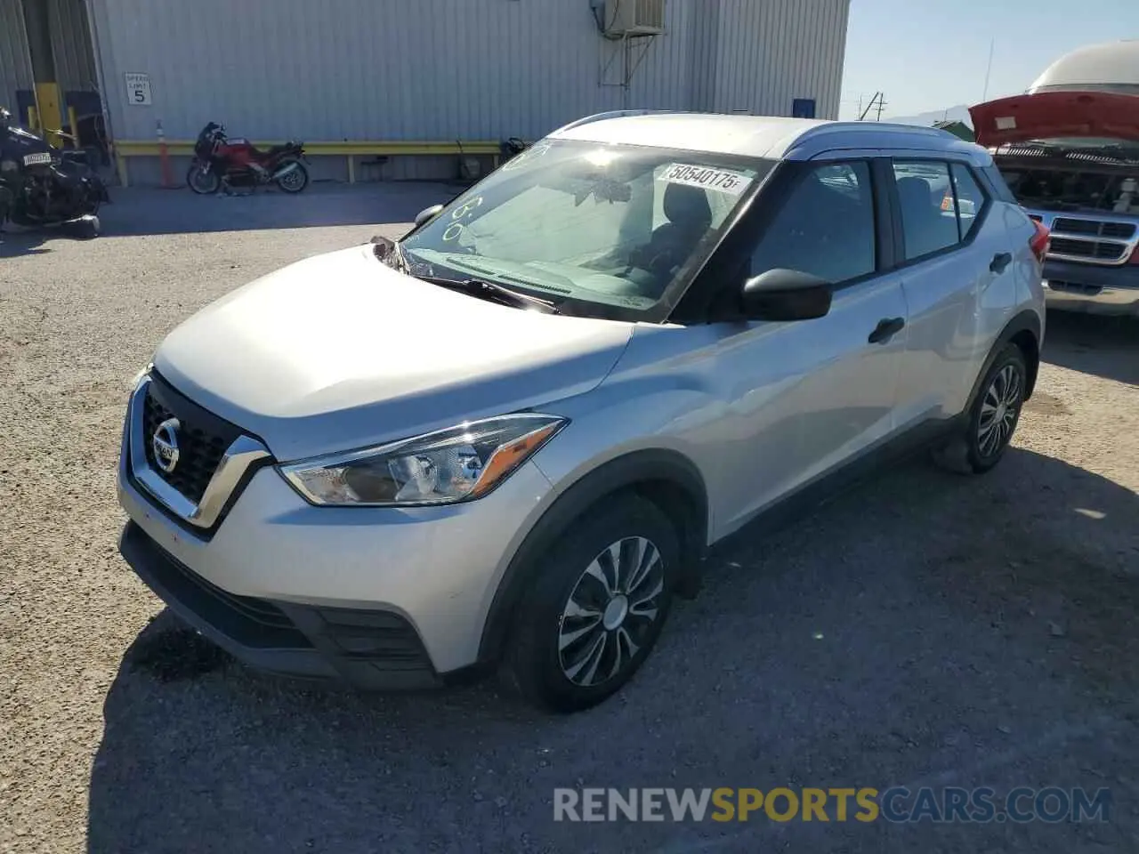 1 Photograph of a damaged car 3N1CP5CU1KL539921 NISSAN KICKS 2019