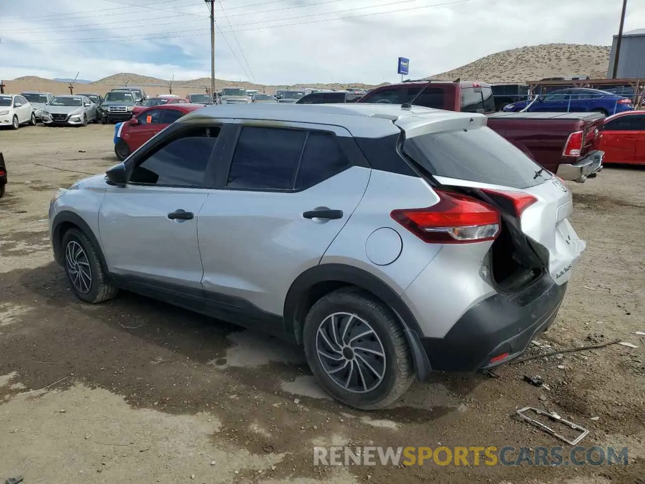 2 Photograph of a damaged car 3N1CP5CU1KL558033 NISSAN KICKS 2019