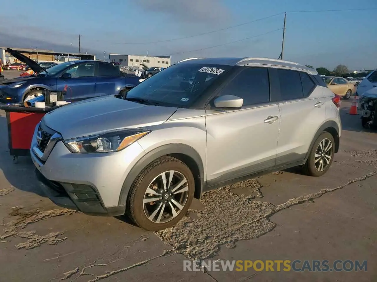 1 Photograph of a damaged car 3N1CP5CU2KL509925 NISSAN KICKS 2019