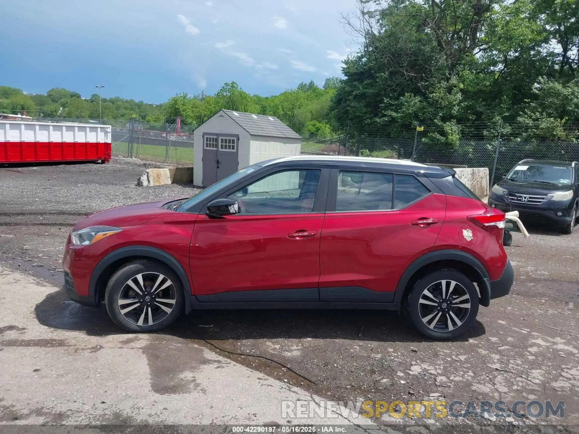 14 Фотография поврежденного автомобиля 3N1CP5CU3KL497400 NISSAN KICKS 2019