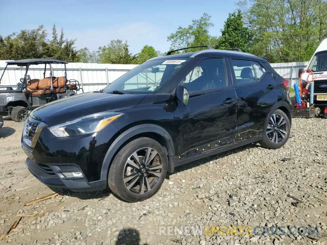 1 Photograph of a damaged car 3N1CP5CU4KL505570 NISSAN KICKS 2019