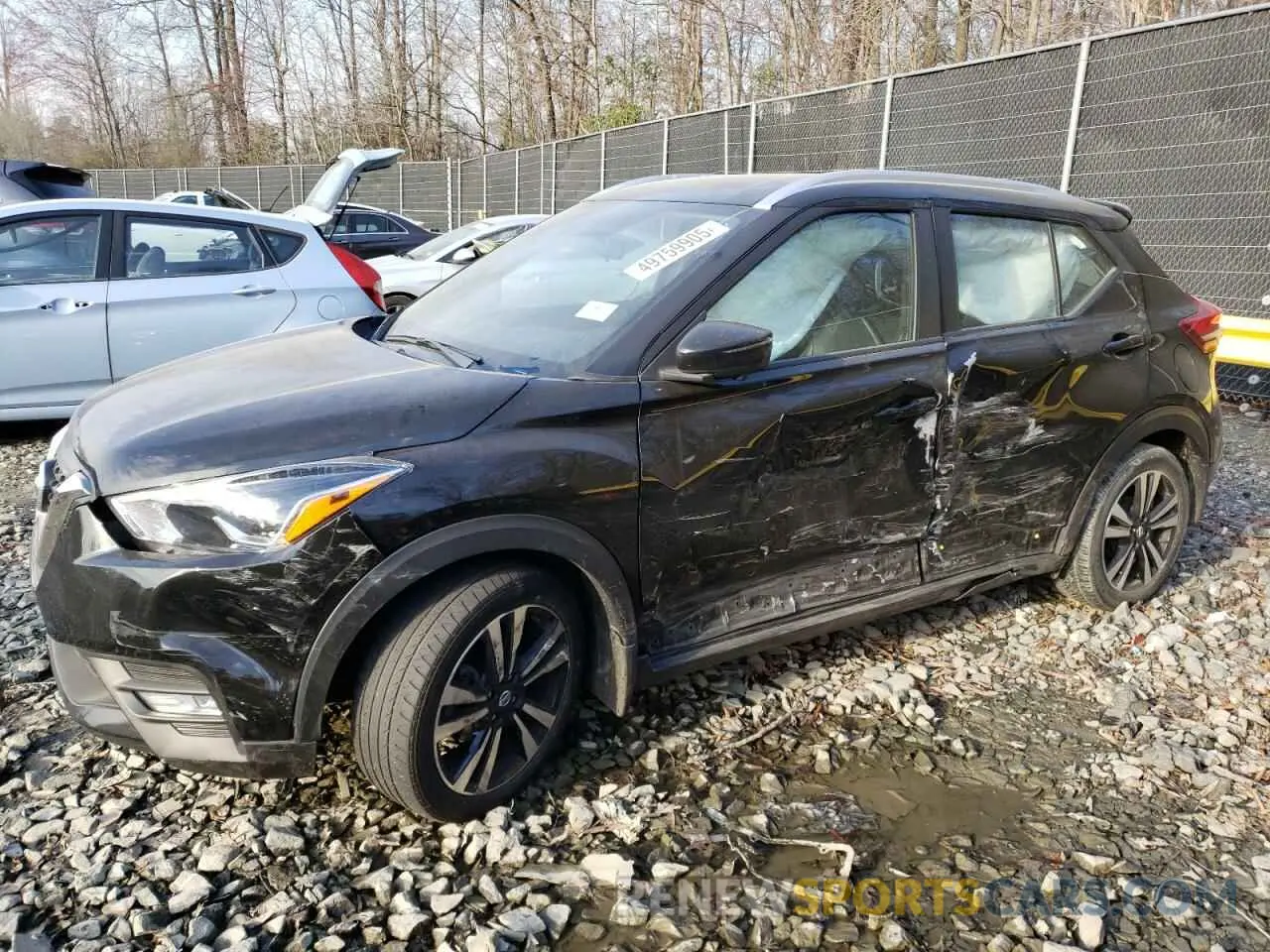 1 Photograph of a damaged car 3N1CP5CU4KL530419 NISSAN KICKS 2019