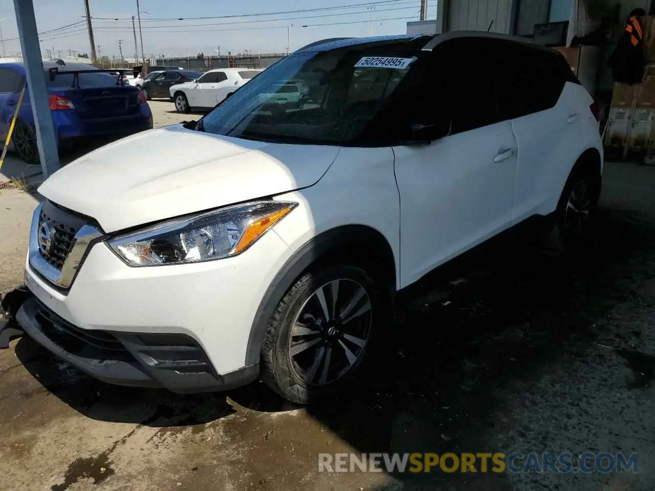1 Photograph of a damaged car 3N1CP5CU5KL503438 NISSAN KICKS 2019