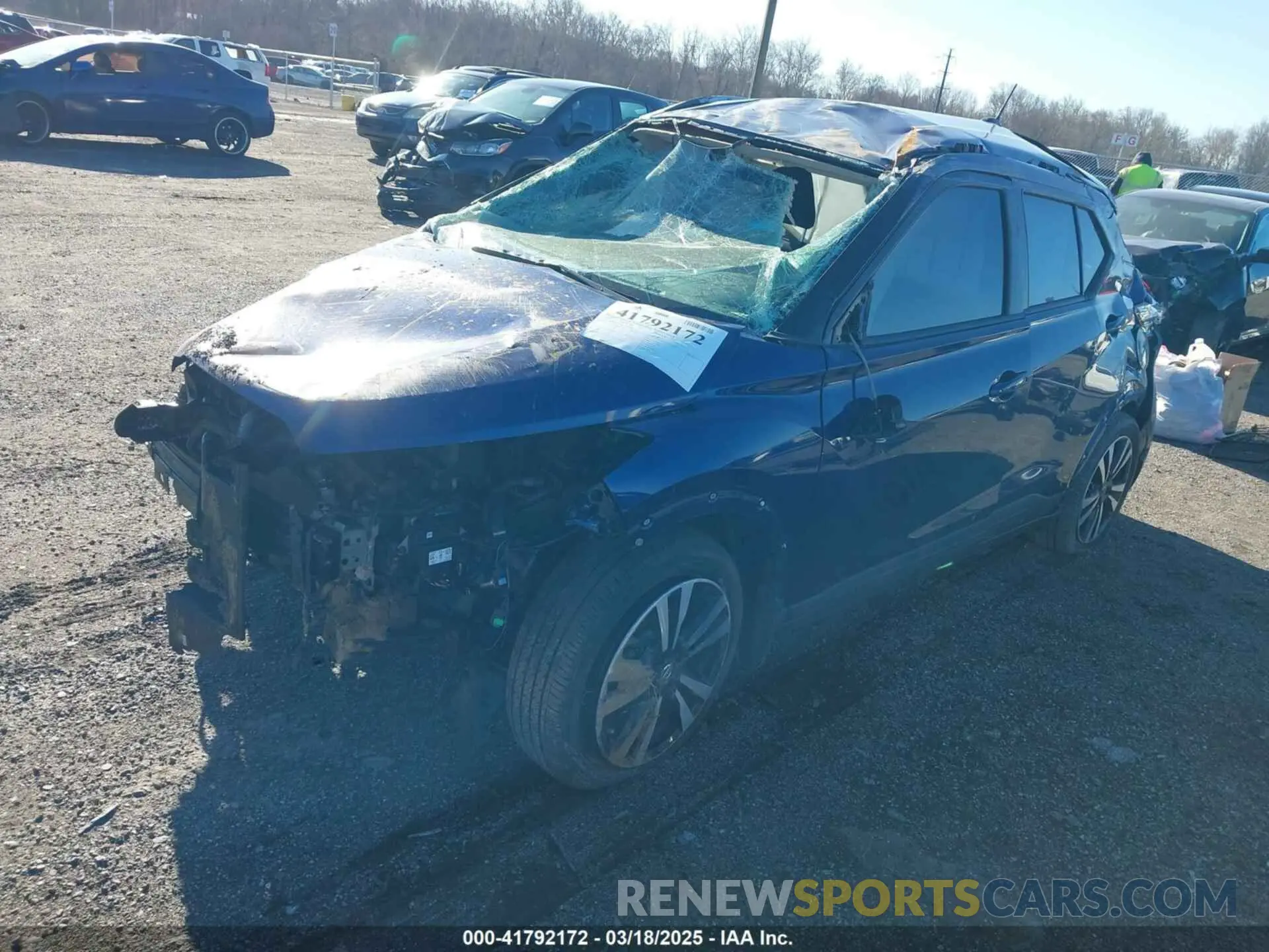 2 Photograph of a damaged car 3N1CP5CU5KL518375 NISSAN KICKS 2019