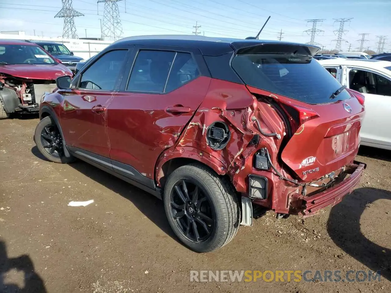 2 Фотография поврежденного автомобиля 3N1CP5CU5KL526881 NISSAN KICKS 2019