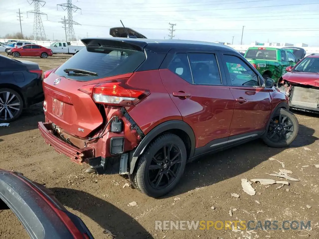 3 Фотография поврежденного автомобиля 3N1CP5CU5KL526881 NISSAN KICKS 2019