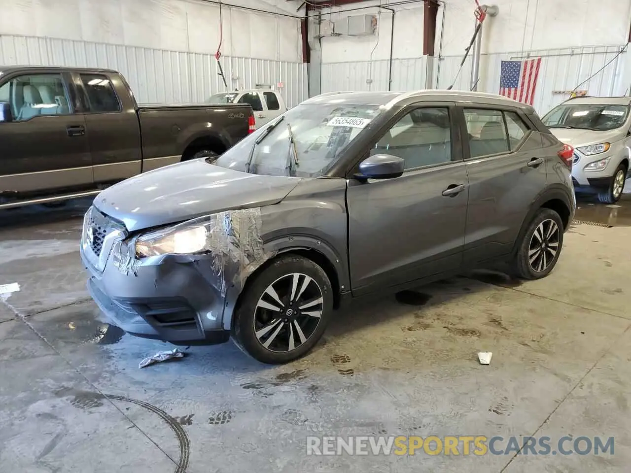 1 Photograph of a damaged car 3N1CP5CU5KL527934 NISSAN KICKS 2019