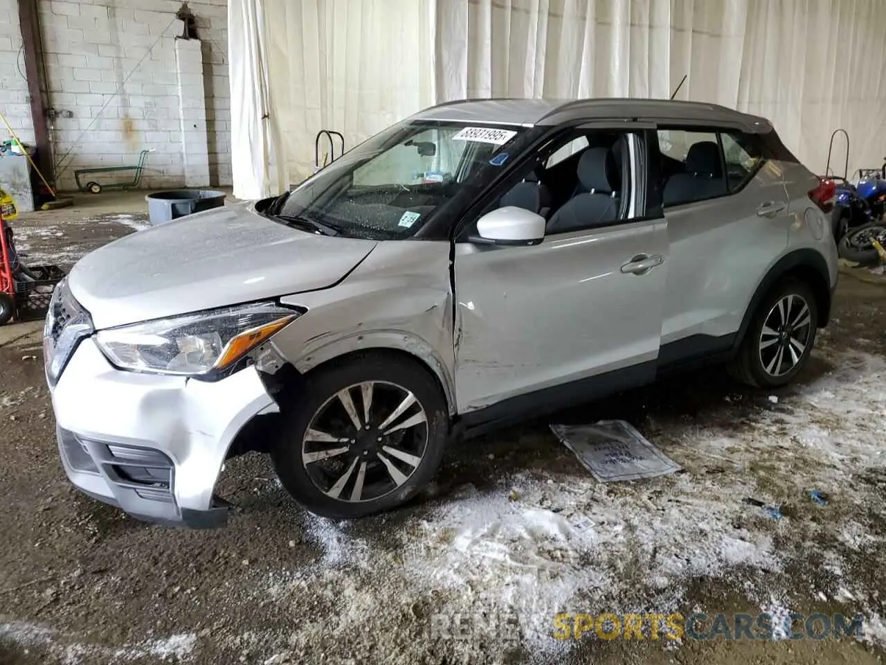 1 Photograph of a damaged car 3N1CP5CU6KL515887 NISSAN KICKS 2019