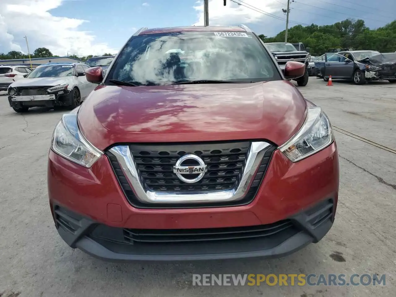 5 Photograph of a damaged car 3N1CP5CU6KL543852 NISSAN KICKS 2019