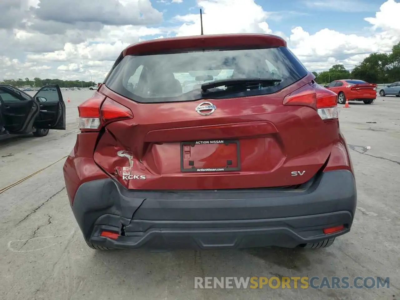 6 Photograph of a damaged car 3N1CP5CU6KL543852 NISSAN KICKS 2019